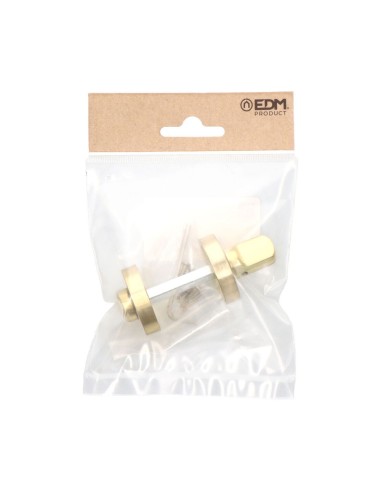 Muletilla roseta 707 ø35 mm latón satinado