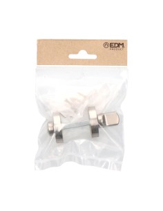 Muletilla roseta 707 ø35 mm níquel satinado 2