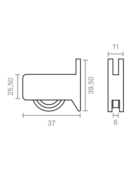 Rodamiento co-22 rd08 blanco