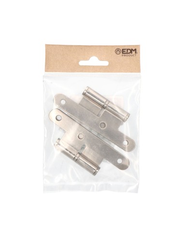 Pernio sin remate pn04 derecha 100x58mm níquel...