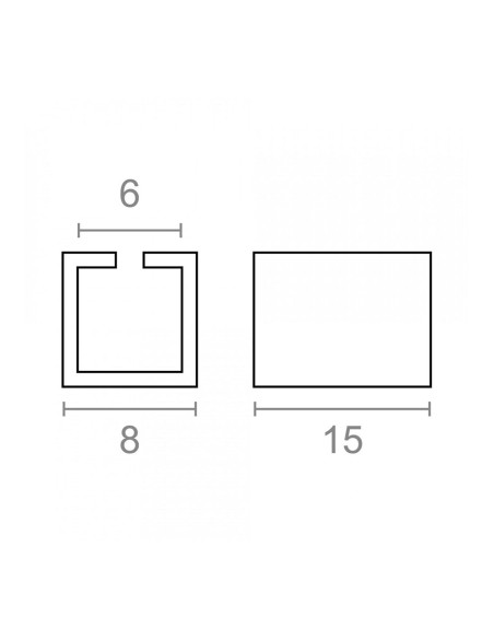 Reductor cuadradillo zincado cdd07 8-6mm