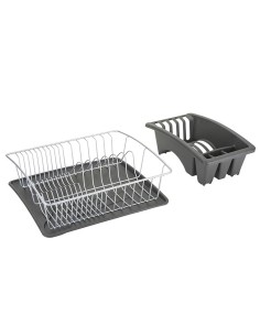Escurreplatos con bandeja extraible 35x30x11cm 2