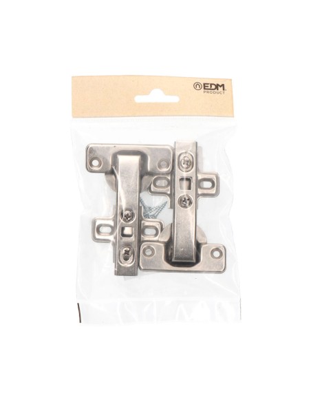 Blister bisagra cazoleta 90º rinconera bc12 zn edm