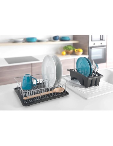 Escurreplatos con bandeja extraible 35x30x11cm