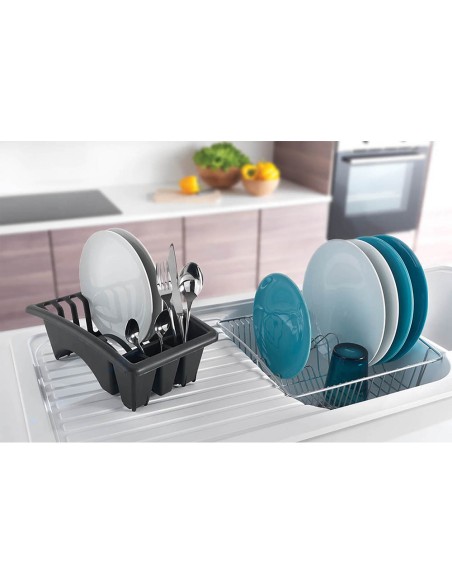 Escurreplatos con bandeja extraible 35x30x11cm