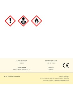 Pvc instant, tubo de plástico 125ml a2575 unecol 2