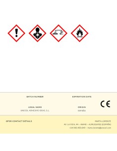 Pvc uneplas, bote metálico 500ml con pincel a2041 unecol 2