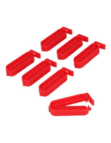 Juego de 7 pinzas cierrabolsas pequeñas 6cm...