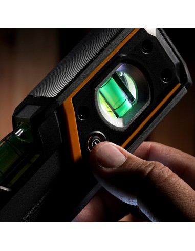 Nivel magnético tubular burbuja iluminada de...