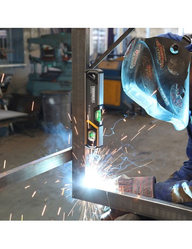 Nivel magnético tubular burbuja iluminada de...