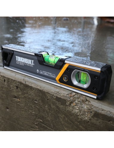 Nivel magnético tubular burbuja iluminada de...