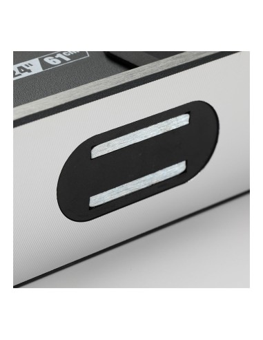 Nivel magnético tubular burbuja iluminada de...