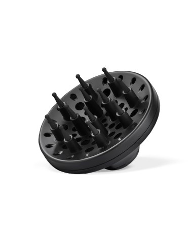 Secador de pelo con difusor negro smooth 2000 w