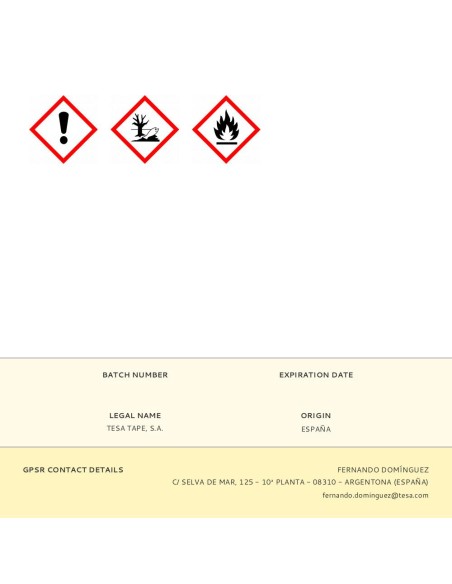 Contacto blister 75 ml