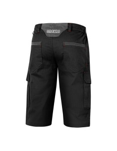 Pantalón bermuda cargo negro talla-s 02410nr1s sparco 2