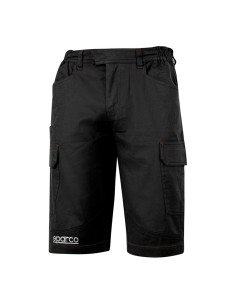 Pantalón bermuda cargo negro talla-l 02410nr3l sparco