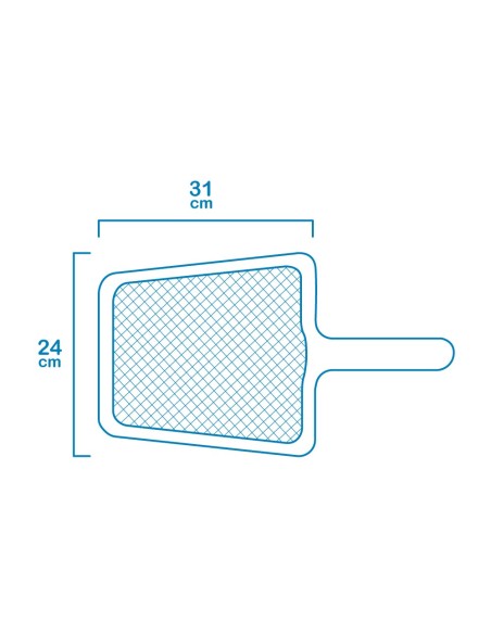 Recogedor de hojas de superficie classic 31x24cm