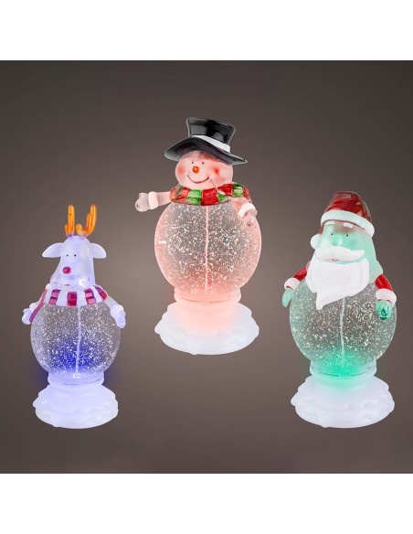 Figuras led de navidad modelos surtidos a pilas. 488719