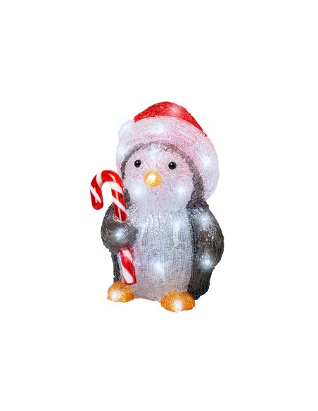 Muñecos navideños con led para exterior a pilas modelos surtidos 491338