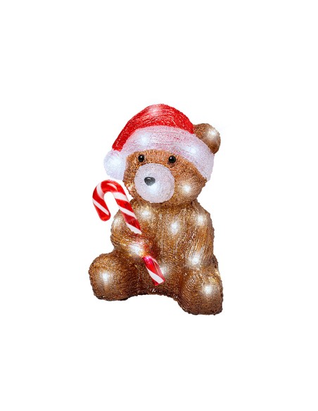 Muñecos navideños con led para exterior a pilas modelos surtidos 491338