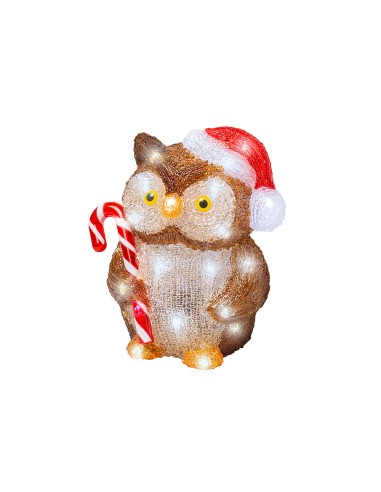 Muñecos navideños con led para exterior a pilas...