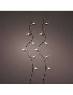 Guirnalda led vintage con 8 funciones efecto centelleante para interior 1119cm 493270