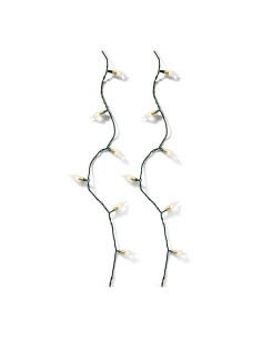 Guirnalda led color blanco cálido 8 funciones efecto centelleo para interior 1790cm 493275 2