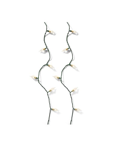 Guirnalda led color blanco cálido 8 funciones...