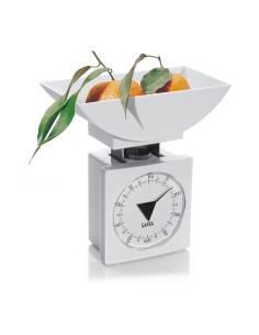 Balanza mecánica con bol blanca 1kg 2