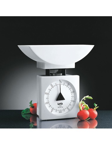 Balanza mecánica con bol blanca 1kg