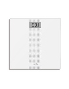 Báscula de baño electrónica blanca, máximo 180 kg 2