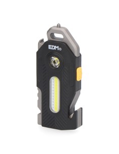 Linterna de seguridad 6 en 1 7w + 2,5w 400lm 2 leds 300mah