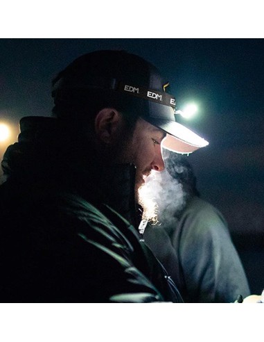 Linterna frontal led de aluminio recargable 7w+ 5w