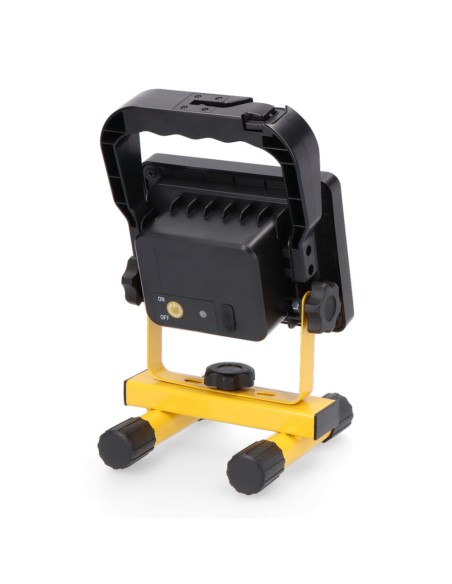 Foco led recargable 20w 2000lm 6500k 2x2000mah edm