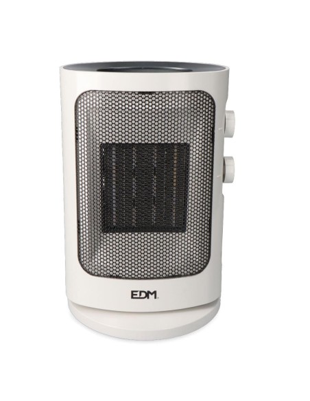 Calefactor vertical oscilante 1000-1500w color gris edm