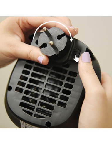 Mini calefactor cerámico 700w edm