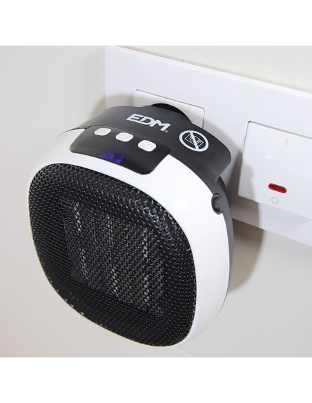 Mini calefactor cerámico 700w edm