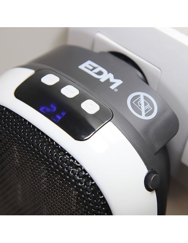 Mini calefactor cerámico 700w edm