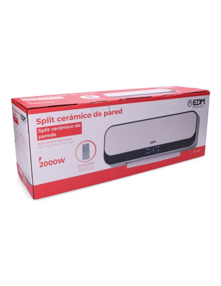 Calefactor split de pared 1000-2000w edm