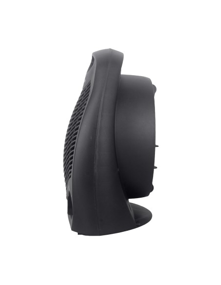 Calefactor de suelo vertical. color negro. 1000-2000w edm