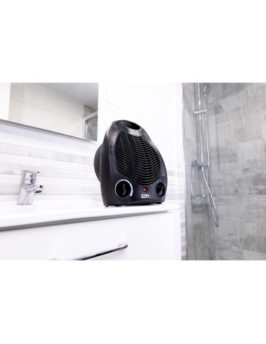 Calefactor de suelo vertical. color negro....