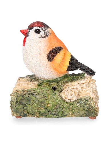 Figura pajaro con sensor de movimiento y sonido...