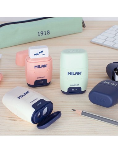 Afilaborra compact serie 1918 rosa + 2 gomas de...