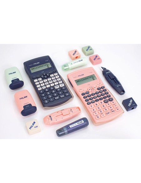 Calculadora científica m240 serie 1918 rosa en blister