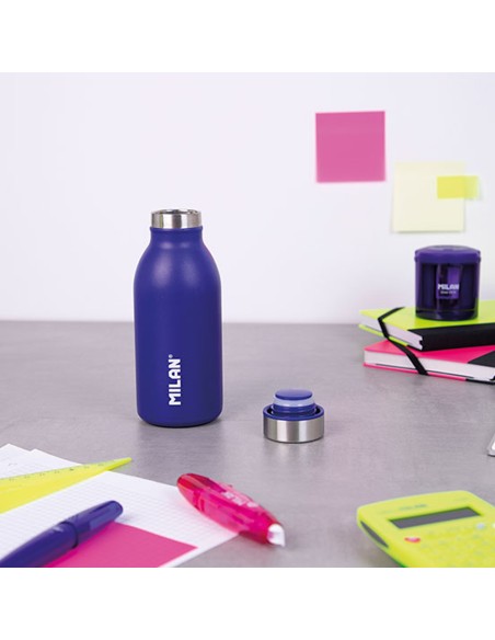 Botella isotérmica de acero inoxidable 304 edición sunset azul marino 354 ml