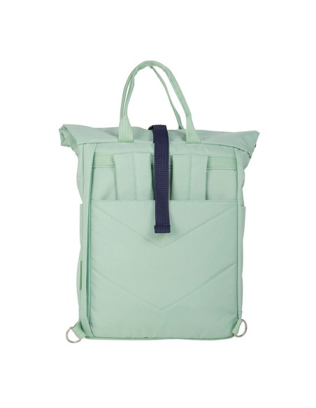 Mochila urbana con cierre superior enrollable 10 l. serie 1918, verde milan