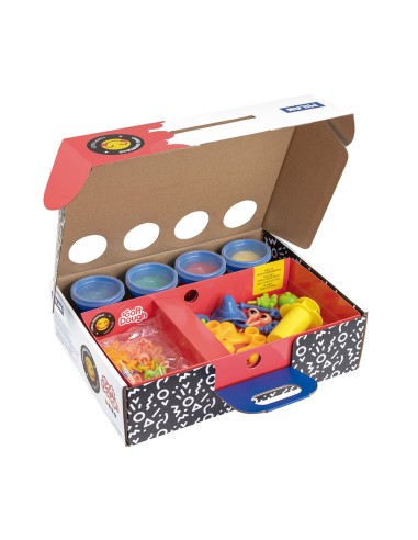 Maletín pasta blanda soft dough 4 botes 116 g...