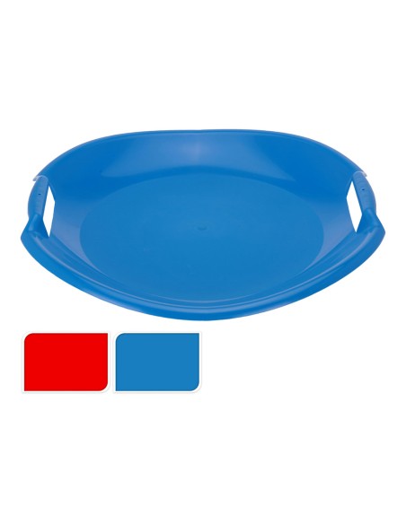 Trineo de nieve simple 54x50x7cm (colores surtidos)
