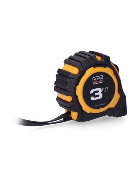 Flexómetro 3m x 16mm, abs standard koma tools