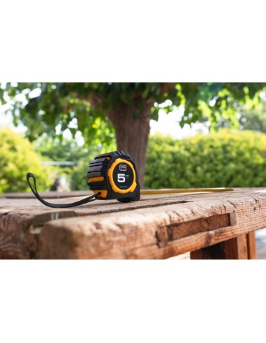 Flexómetro 5m x 19mm abs standard koma tools